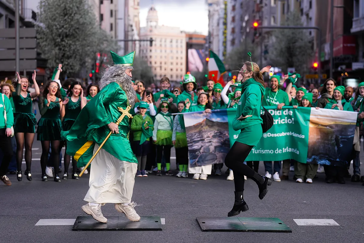Celebración de San Patricio en Madrid
