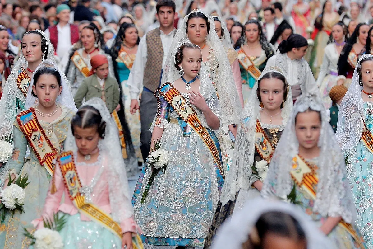 Ofrenda de las Fallas 2026 en Valencia