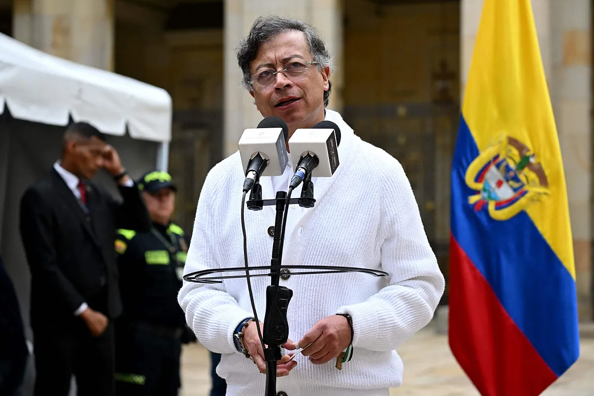 Presidente colombiano Gustavo Petro