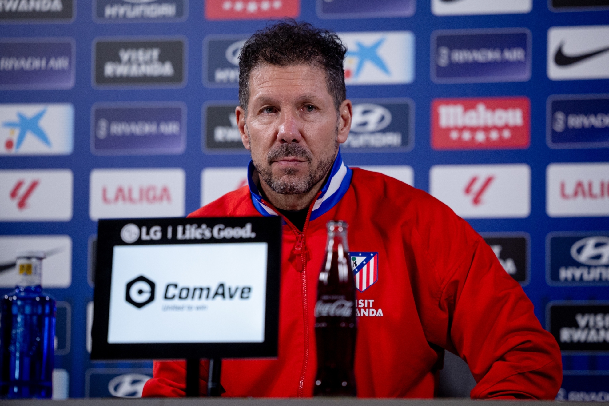 Simeone en rueda de prensa