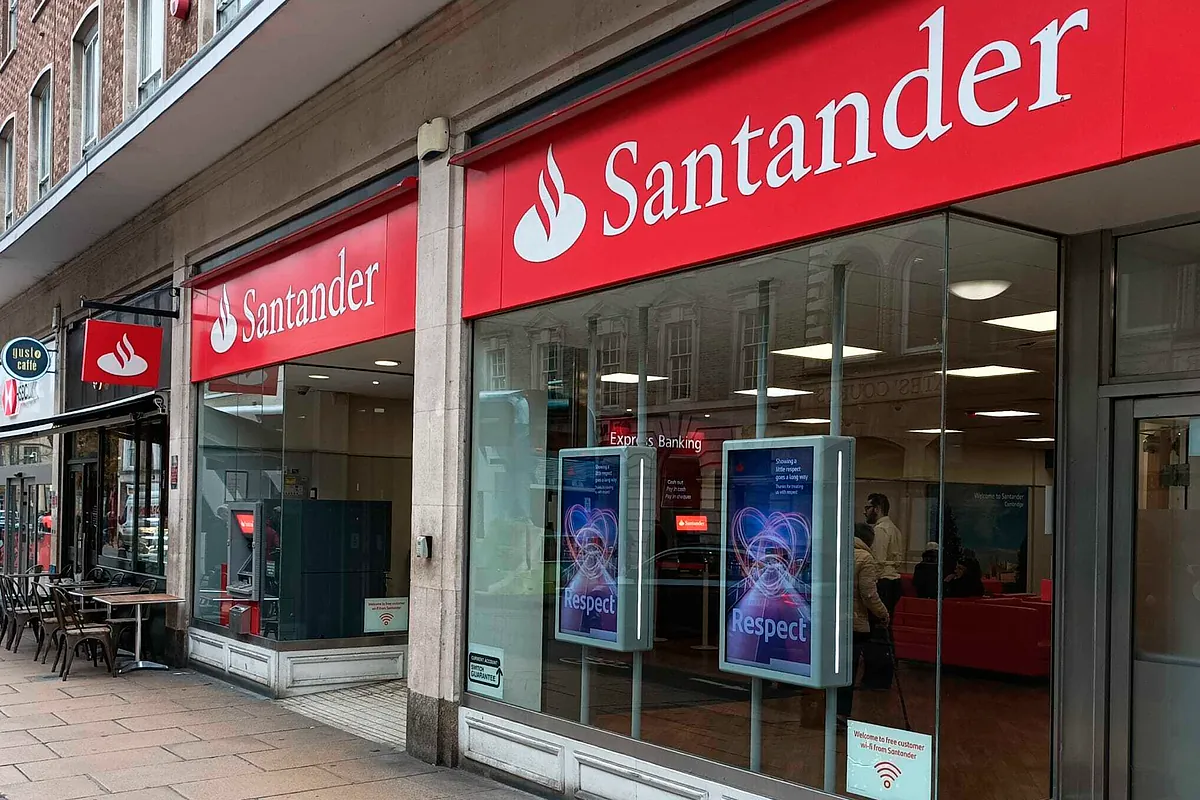 Imagen de un edificio del Banco Santander