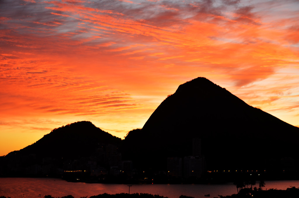 Jugadores de Flamengo en el campo