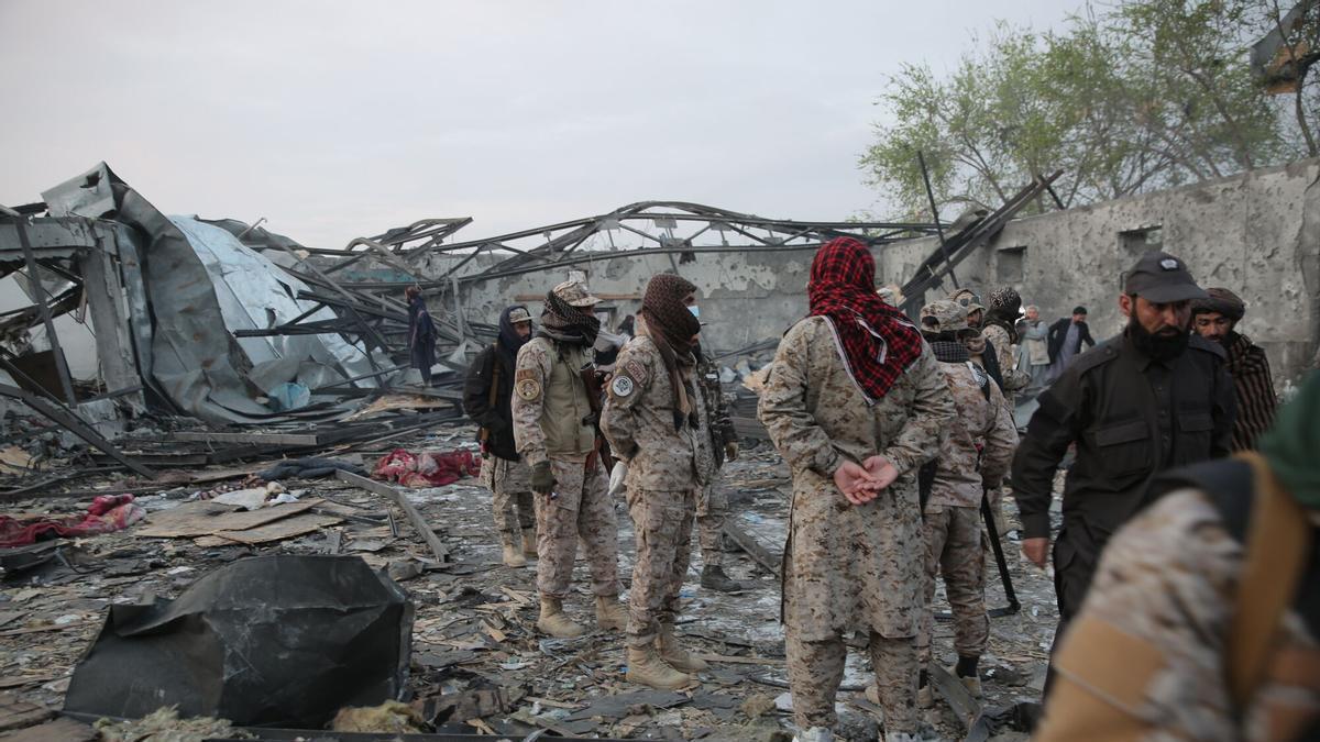 Hospital en Kabul tras un bombardeo