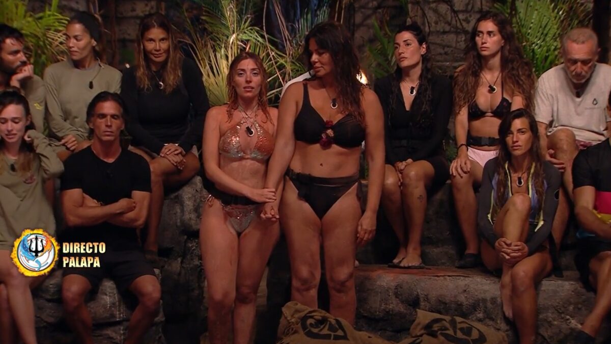 Marisa Jara y Claudia a la espera de la expulsión en Supervivientes 2026