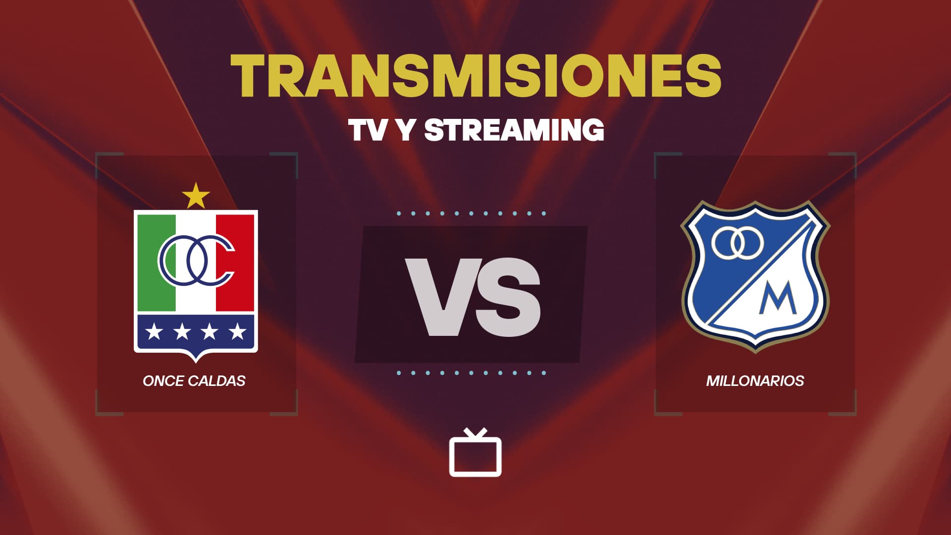 once caldas - millonarios