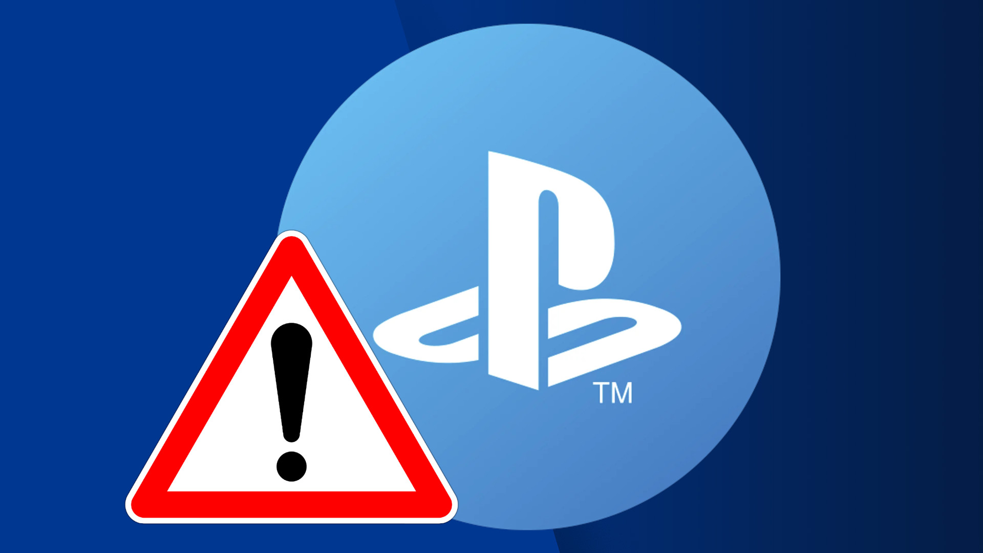 Imagen de la caída de PlayStation Network