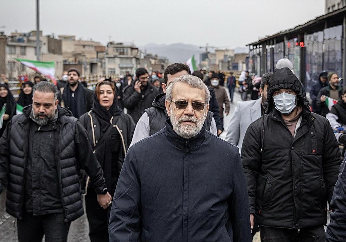 Ali Larijani, jefe de seguridad de Irán
