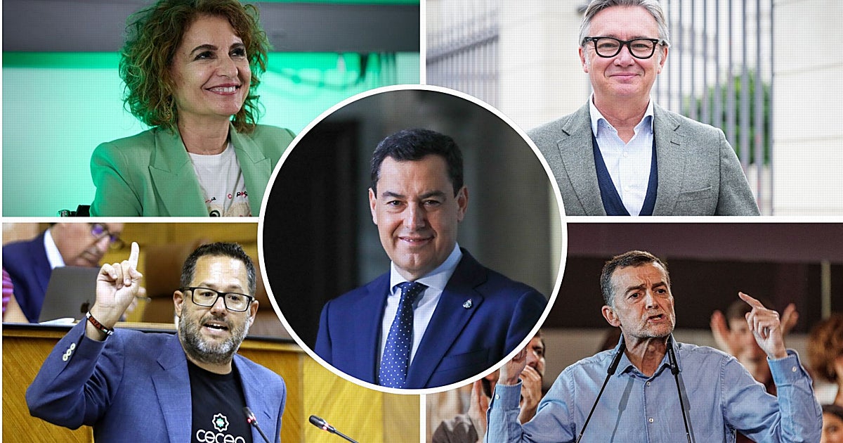Candidatos a las Elecciones de Andalucía