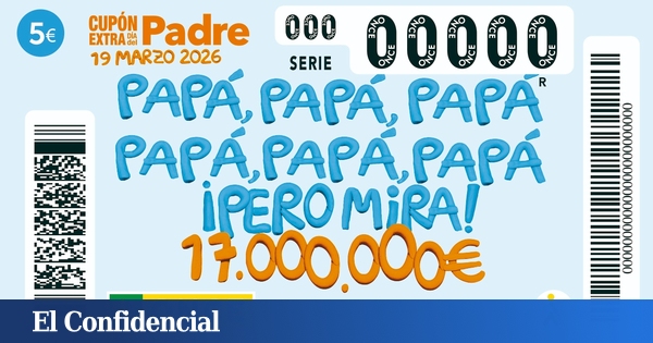 Cupón de la ONCE del Día del Padre