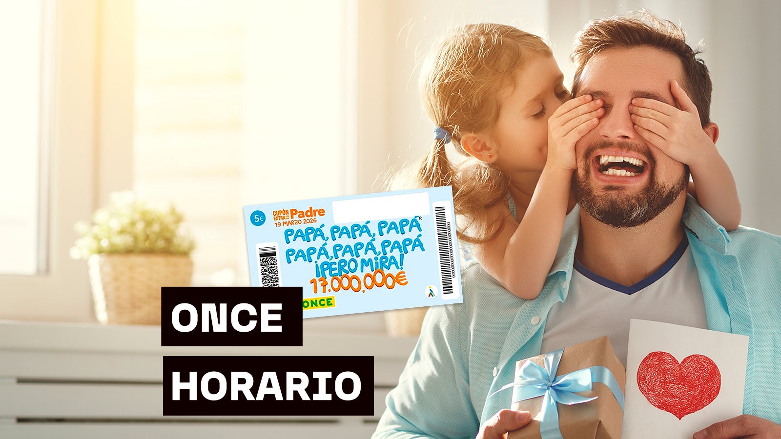 Cupón del Sorteo Día del Padre de la ONCE