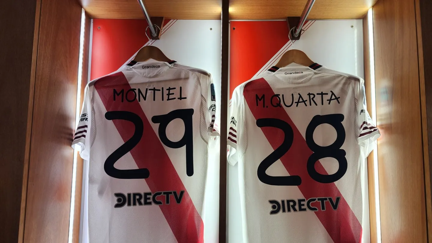 River Plate vs Sarmiento en el Monumental con camiseta especial