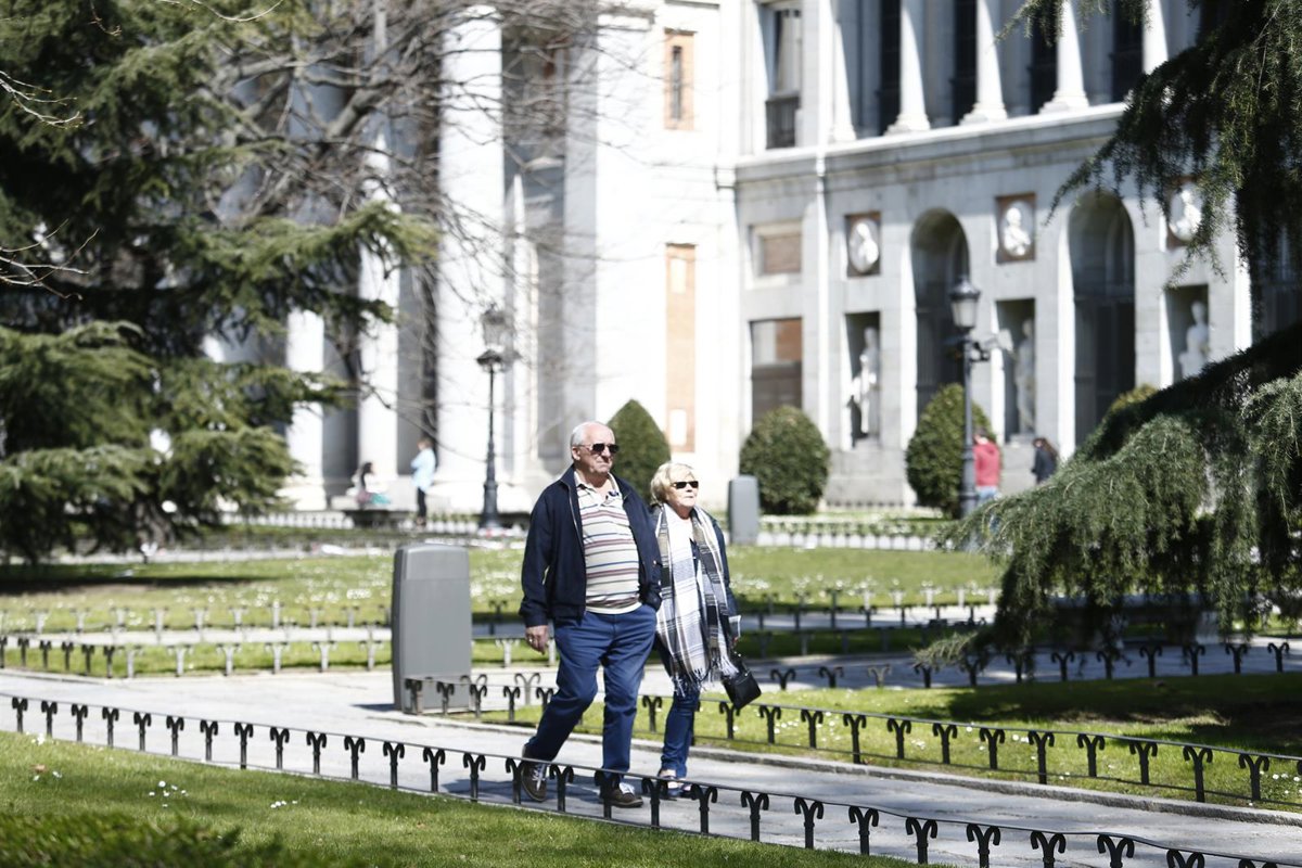 Supermercado abierto en Madrid