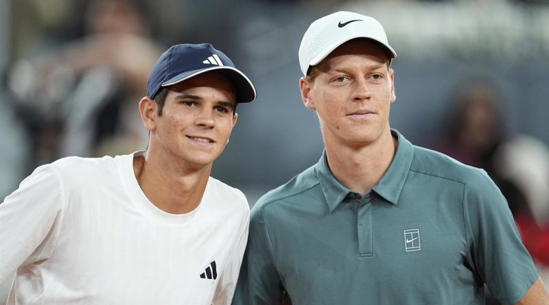 Sinner doblega a Jódar en Madrid y se cuela en semifinales del Masters 1000