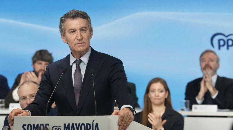 Feijóo aviva la moción de censura contra Sánchez por la corrupción del PSOE