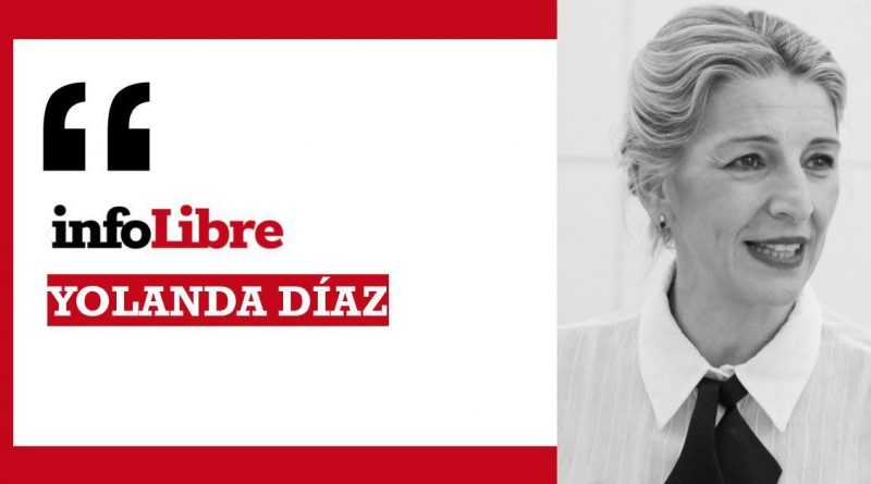 Yolanda Díaz: "¡Hay más empleo y derechos que nunca!" en el 1 de Mayo