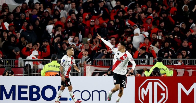 River empata 1-1 con Bragantino y acaricia los octavos de la Copa Sudamericana