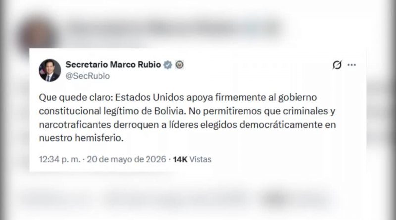 Marco Rubio da un ultimátum a Cuba: exige elecciones libres y cambios económicos