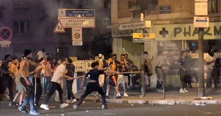 Disturbios en París: Más de 420 detenidos tras euforia por victoria del PSG