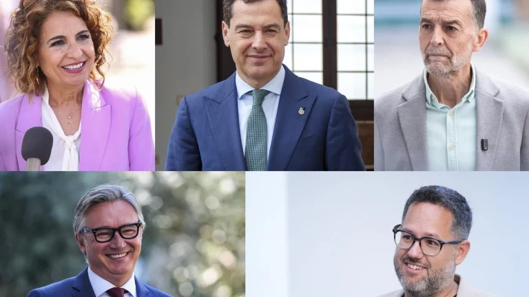 Debate elecciones andaluzas: Moreno aguanta el envite, Montero se hunde