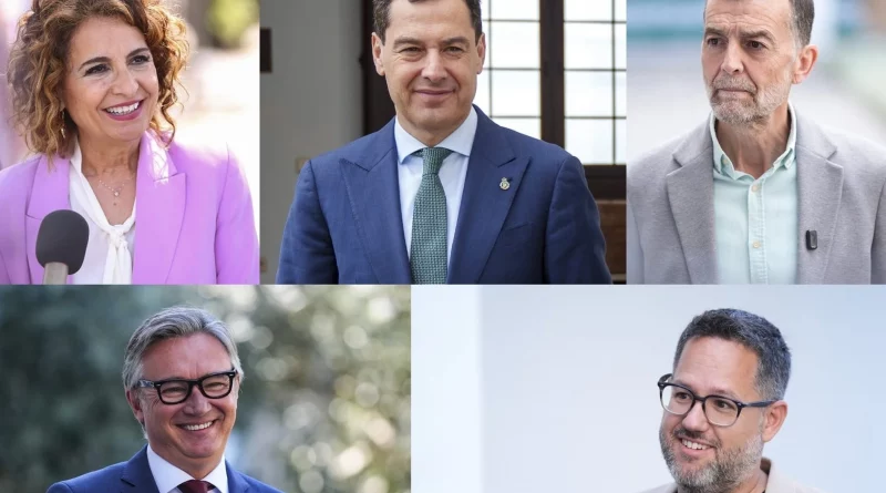 Debate elecciones andaluzas: Moreno aguanta el envite, Montero se hunde
