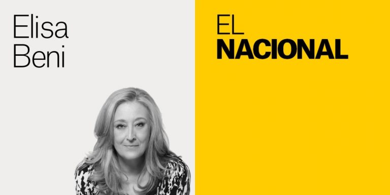 Elisa Beni: "El poder da patadas" y analiza el deterioro de la democracia española