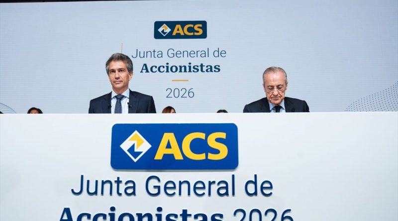 ACS dispara su beneficio neto un 32,5%: resultados récord en bolsa y posible 'split'