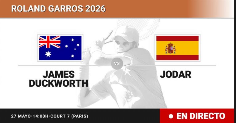Rafa Jódar vs James Duckworth: Horario, claves y análisis del partido en Roland Garros