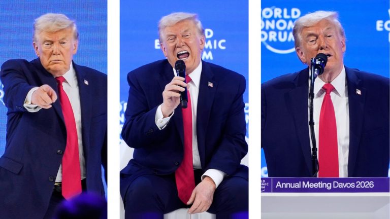 Trump confunde Islandia en Davos: "Nos ha costado mucho dinero" y alarma la bolsa