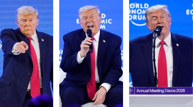 Trump confunde Islandia en Davos: "Nos ha costado mucho dinero" y alarma la bolsa