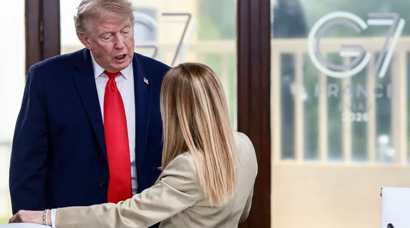 Giorgia Meloni estalla contra Donald Trump: "Italia no suplica a nadie" tras la polémica foto del G7