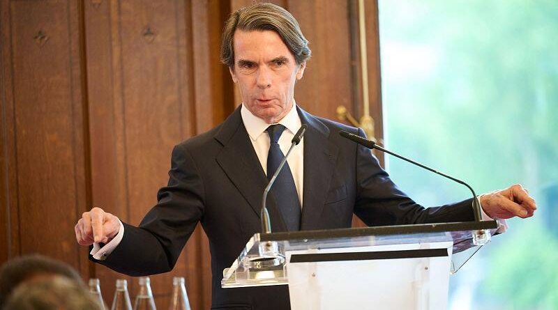 Aznar: "Colapso político" en España y pide elecciones generales