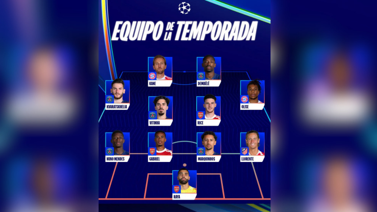 El PSG, campeón de la Champions League 2025/26: Kvaratskhelia, MVP de la temporada
