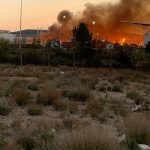 Incendio Zaragoza: Fuego en transformador eléctrico causa pánico en Delicias