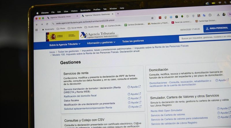 Declaración Renta 2025: Hacienda eleva el límite para dos pagadores