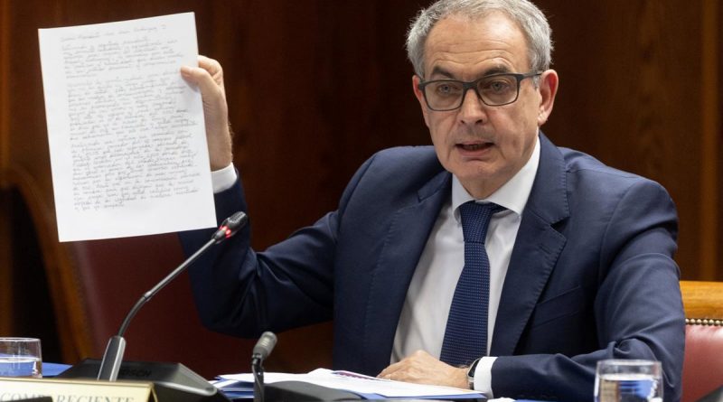 Zapatero exige a EEUU aclarar obtención móvil caso Plus Ultra
