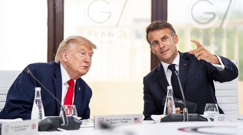Macron Trump cena Versalles: El acuerdo de paz con Irán y el G7