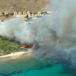 Incendio en Cartagena: 98 hectáreas calcinadas en Cabo Tiñoso tras 12 horas de lucha