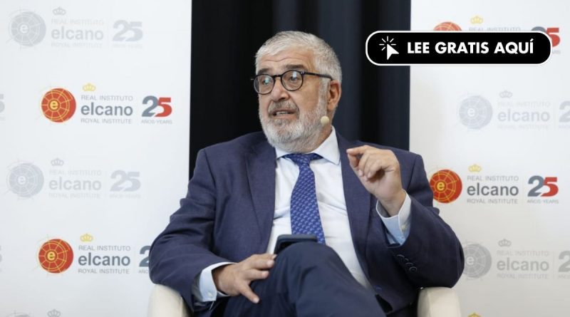 José Juan Ruiz dimite como presidente del Instituto Elcano