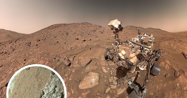 Marte: Roca clave con carbono orgánico complejo aviva esperanza de vida antigua