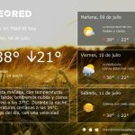 Madrid: Calor extremo este viernes con 37ºC y sensación térmica de 40ºC