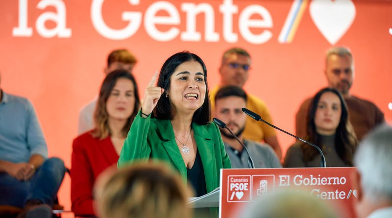 María Jesús Montero, portavoz adjunta del PSOE en el Senado
