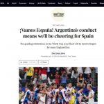 The Times se rinde a España: hartos de las burlas argentinas, apoyan a la Roja en la final del Mundial