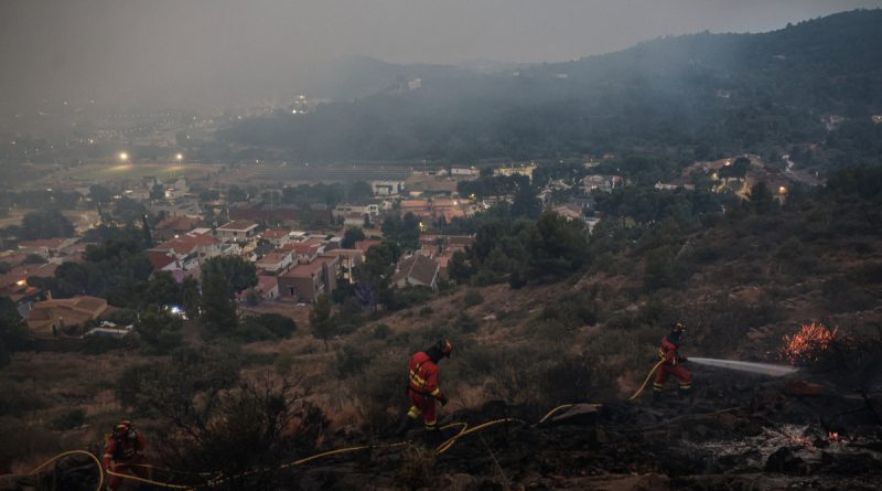 Jefe UME: Incendios en Ávila y Madrid, "la situación sí está controlada"