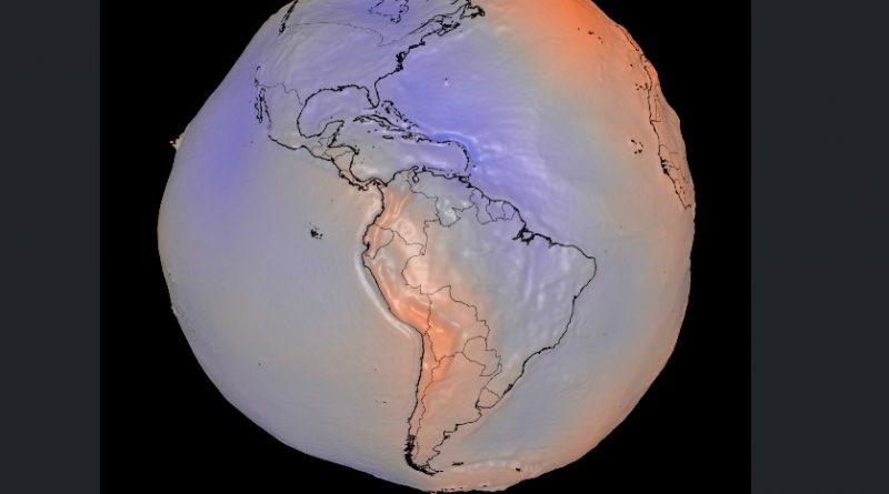 La NASA revela el geoide terrestre: la Tierra no es una esfera