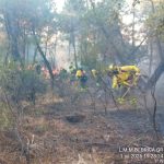 Incendio en La Carolina (Jaén): Vivienda calcinada y desalojo de edificio