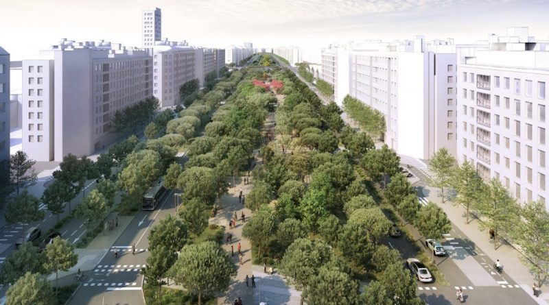 La Gran Vía del Sureste se transforma: un bulevar verde y de ocio en Madrid
