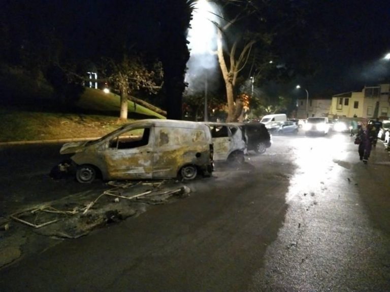 Noche de caos en Santa Cruz: Incendios provocados siembran el terror