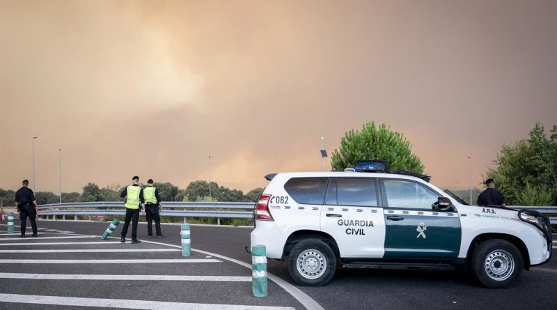 Incendio Valdemorillo: El fuego avanza sin control en la Sierra Oeste de Madrid