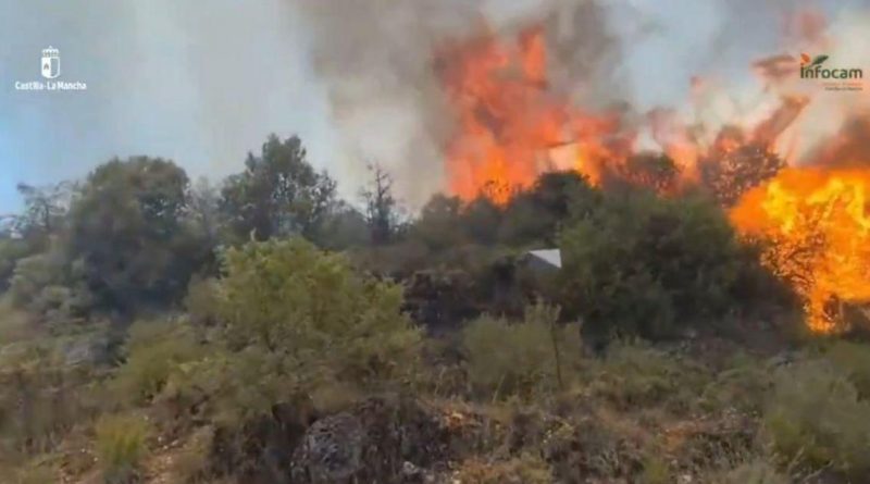 Alcalde de Vox, sospechoso del incendio de La Mierla en Guadalajara