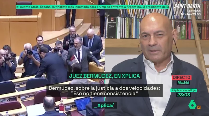 Juez Bermúdez responde a Óscar Puente: "Estúpidas" sus críticas a la Justicia